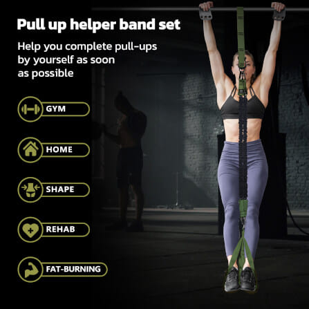 ยางยืดออกกำลังกาย NORTH FITNESS TOTAL BOOSTER SUSPENSION แรงต้านถึง4ระดับ_7